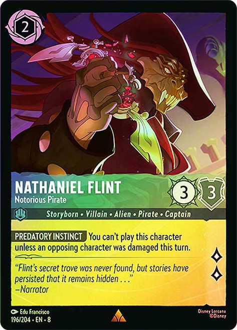 Nathaniel Flint - Notorious Pirate
Reign of Jafar
Single
Lorcana