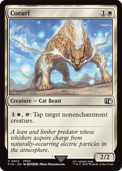 Coeurl\nFINAL FANTASY\nSingle\nMagic The Gathering
