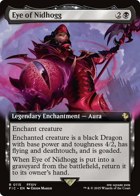 Eye of Nidhogg (Extended Art)\nFINAL FANTASY Commander - Variants\nSingle\nMagic The Gathering