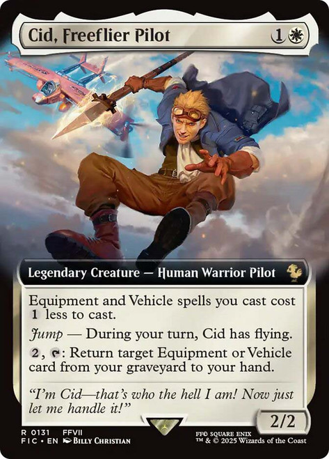 Cid, Freeflier Pilot | FINAL FANTASY Commander | Star City Games
