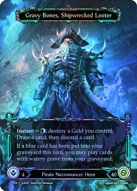 Gravy Bones, Shipwrecked Looter (Marvel)
High Seas
Single
Flesh and Blood