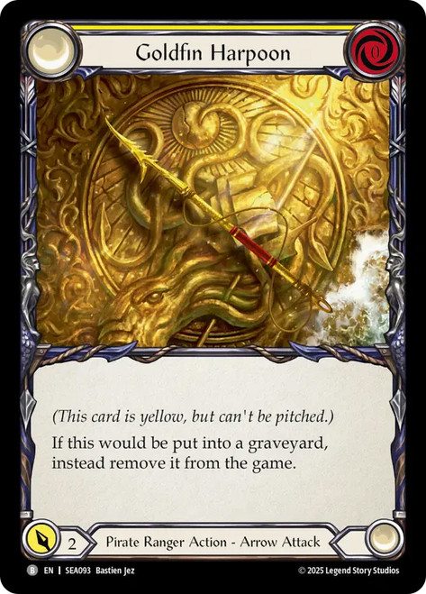 Goldfin Harpoon
High Seas
Single
Flesh and Blood