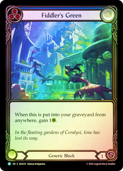 Fiddler's Green (Blue)
High Seas
Single
Flesh and Blood