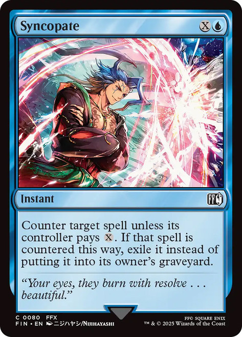 Syncopate\nFINAL FANTASY\nSingle\nMagic The Gathering