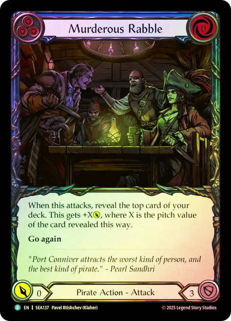 Murderous Rabble
High Seas
Single
Flesh and Blood