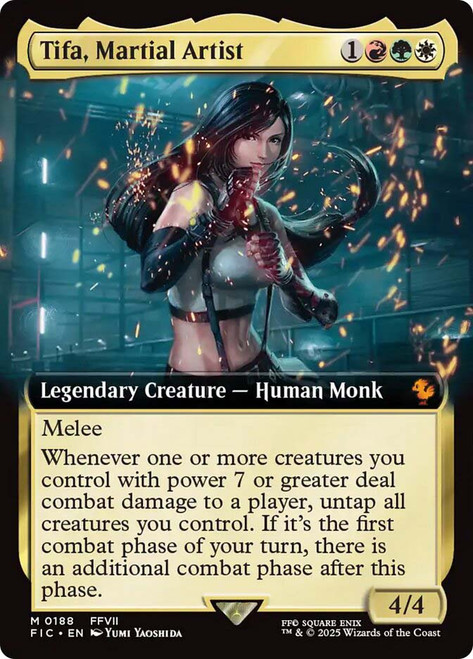 Tifa, Martial Artist - MTGカード Tifa, Martial Artist | FINAL FANTASY Commander | Star City Games