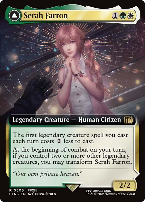 Serah Farron // Crystallized Serah (Extended Art)\nFINAL FANTASY - Variants\nSingle\nMagic The Gathering