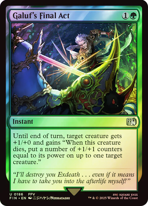 Galuf's Final Act\nFINAL FANTASY\nSingle\nMagic The Gathering