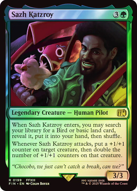 Sazh Katzroy | FINAL FANTASY | Star City Games