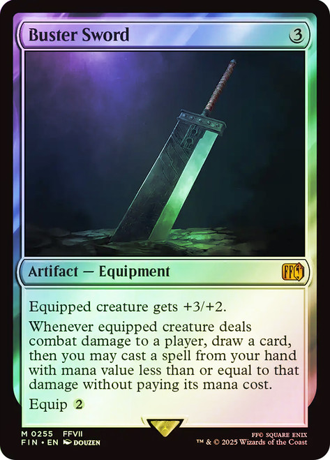 Buster Sword\nFINAL FANTASY\nSingle\nMagic The Gathering