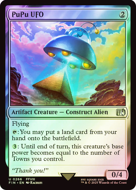 PuPu UFO\nFINAL FANTASY\nSingle\nMagic The Gathering