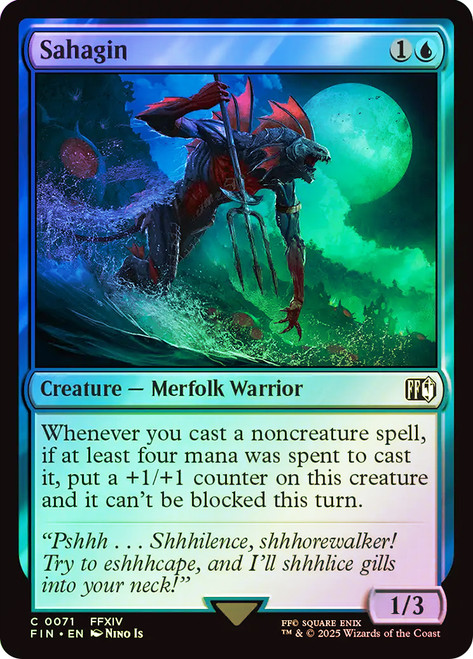 Sahagin\nFINAL FANTASY\nSingle\nMagic The Gathering