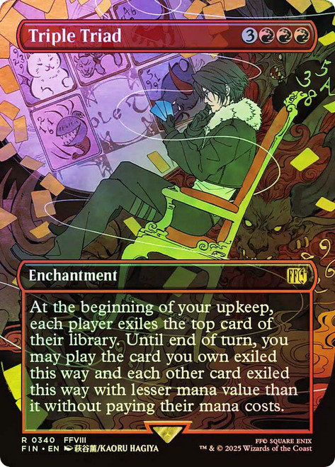 Triple Triad (Borderless)\nFINAL FANTASY - Variants\nSingle\nMagic The Gathering