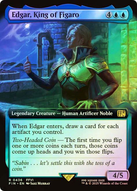 Edgar, King of Figaro (Extended Art)\nFINAL FANTASY - Variants\nSingle\nMagic The Gathering