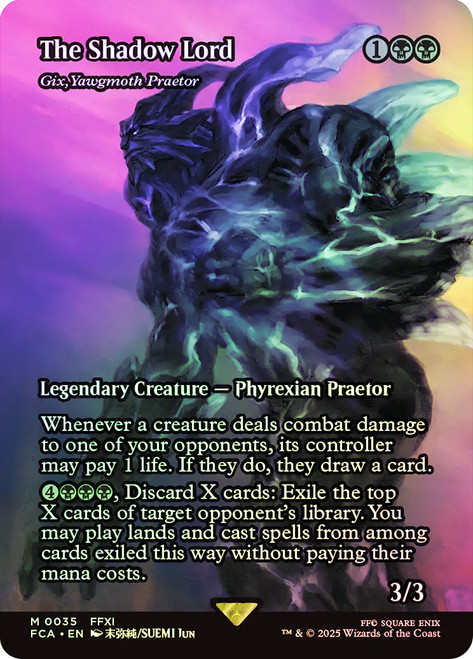Gix, Yawgmoth Praetor (The Shadow Lord) | FINAL FANTASY Through