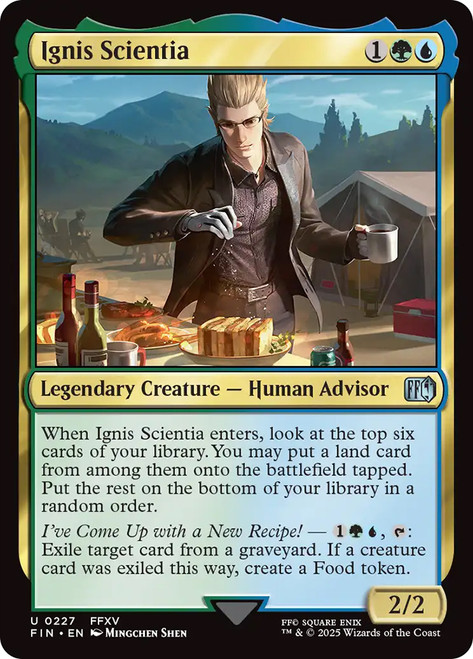Ignis Scientia\nFINAL FANTASY\nSingle\nMagic The Gathering