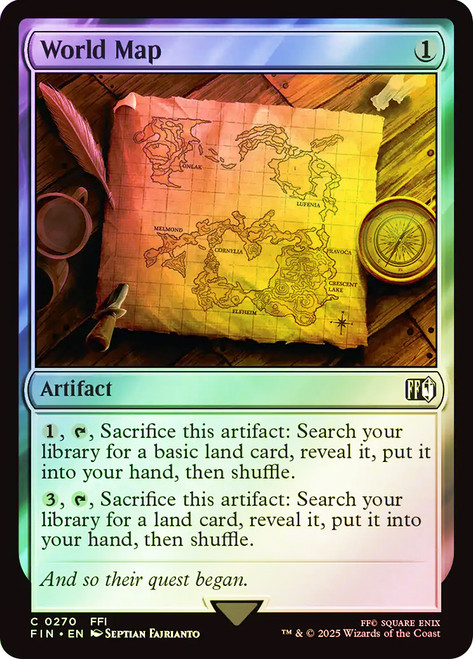 World Map\nFINAL FANTASY\nSingle\nMagic The Gathering