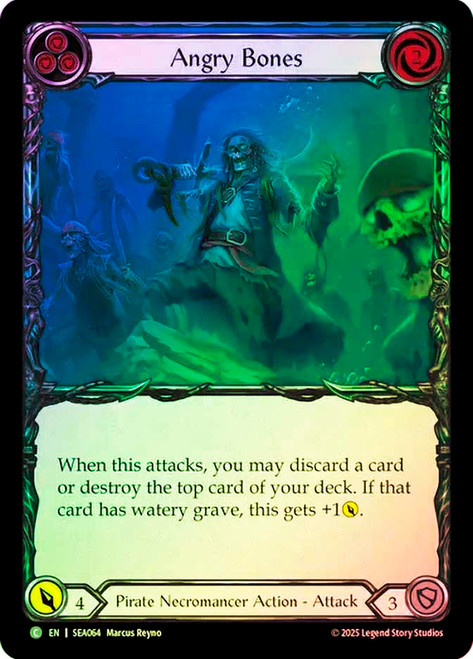 Angry Bones (Blue)
High Seas
Single
Flesh and Blood