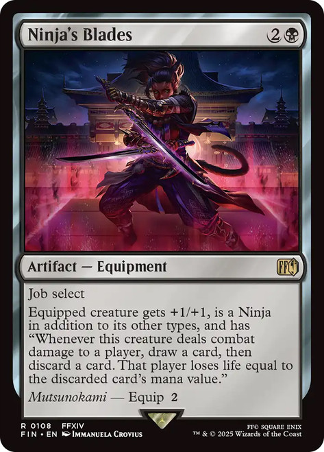Ninja's Blades\nFINAL FANTASY\nSingle\nMagic The Gathering