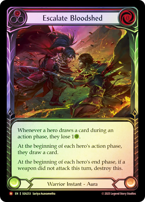 Escalate Bloodshed
High Seas
Single
Flesh and Blood