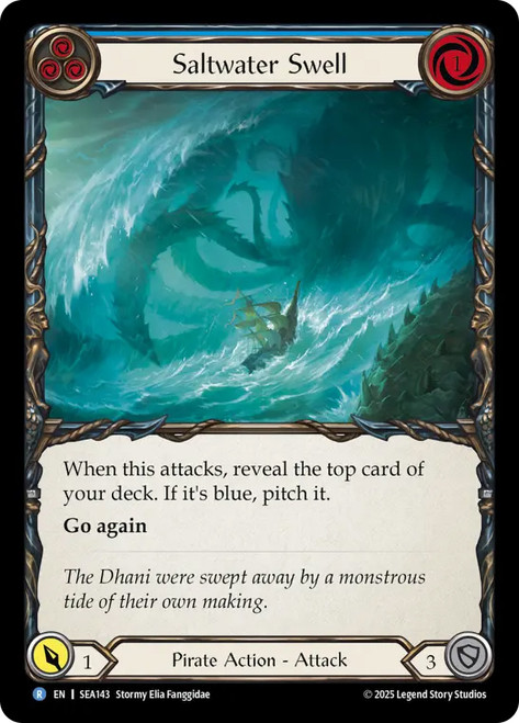 Saltwater Swell (Blue) | Treasure Pack | Star City Games