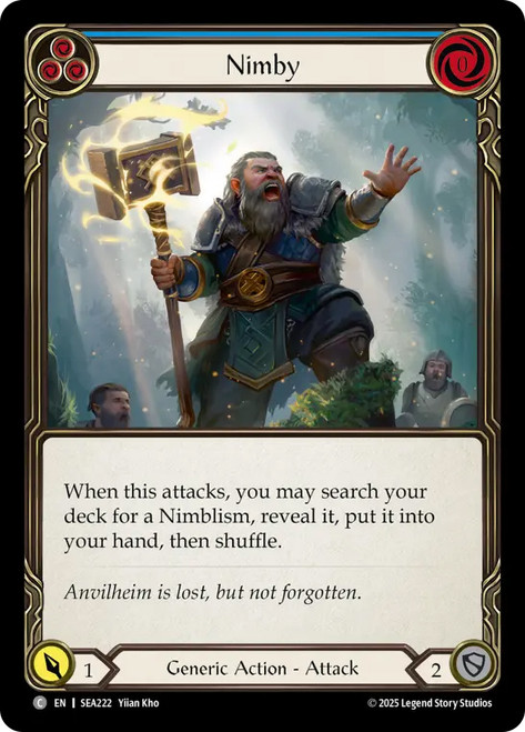 Nimby (Blue)
High Seas
Single
Flesh and Blood