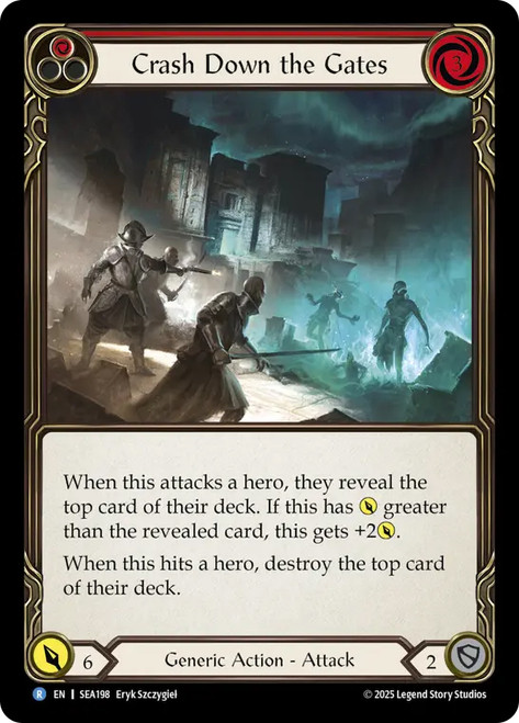 Crash Down the Gates (Red)
High Seas
Single
Flesh and Blood