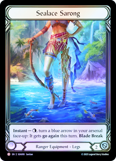 Sealace Sarong (Extended Art)
Treasure Pack
Single
Flesh and Blood