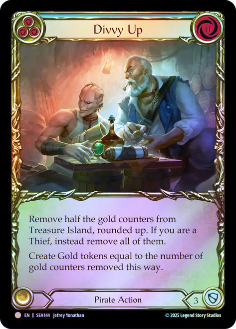 Divvy Up
Treasure Pack
Single
Flesh and Blood