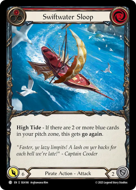 Swiftwater Sloop (Red)
High Seas
Single
Flesh and Blood