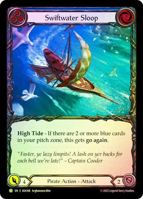 Swiftwater Sloop (Blue)
High Seas
Single
Flesh and Blood