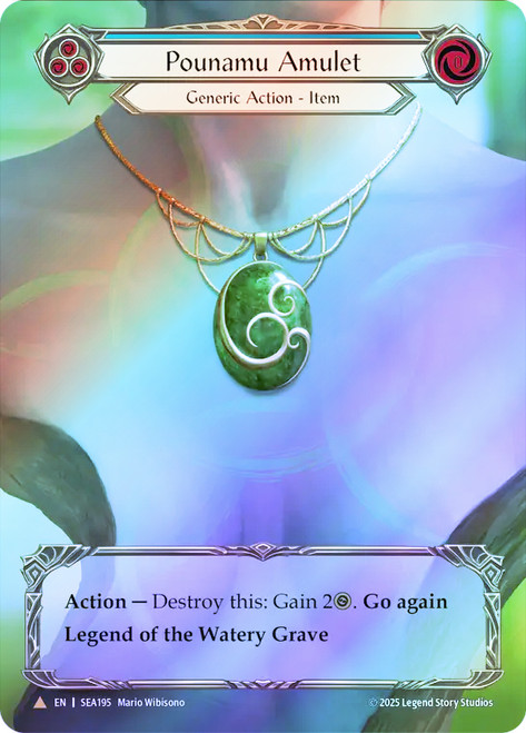 Pounamu Amulet (Marvel)
Treasure Pack
Single
Flesh and Blood