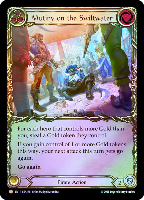 Mutiny on the Swiftwater
Treasure Pack
Single
Flesh and Blood