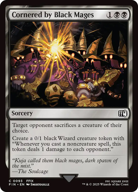 Cornered by Black Mages\nFINAL FANTASY\nSingle\nMagic The Gathering