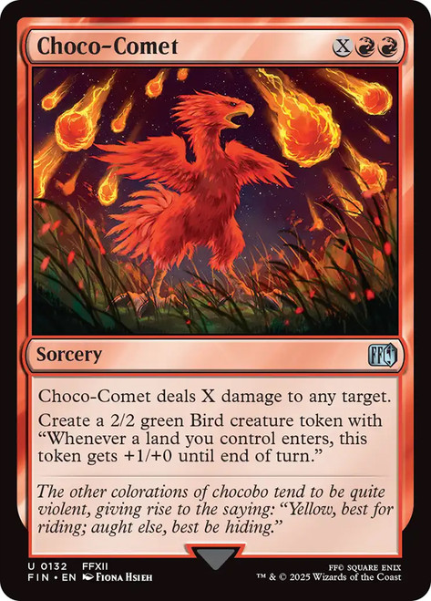 Choco-Comet\nFINAL FANTASY\nSingle\nMagic The Gathering