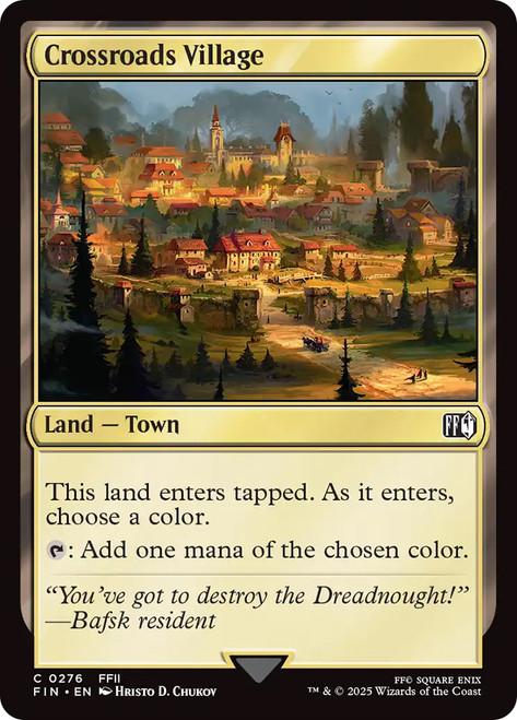 Crossroads Village\nFINAL FANTASY\nSingle\nMagic The Gathering