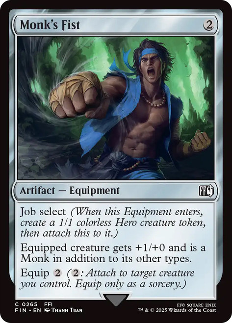 Monk's Fist\nFINAL FANTASY\nSingle\nMagic The Gathering