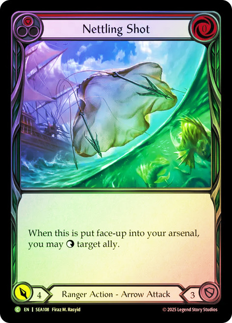 Nettling Shot
High Seas
Single
Flesh and Blood