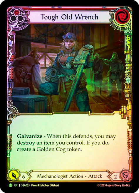 Tough Old Wrench (Red)
High Seas
Single
Flesh and Blood