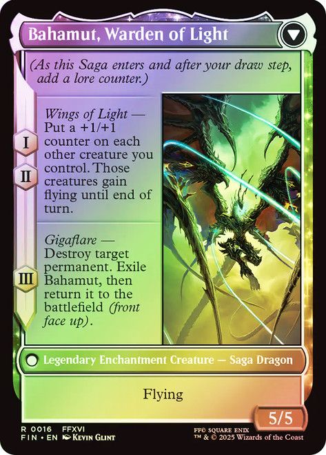Dion, Bahamut's Dominant // Bahamut, Warden of Light | FINAL FANTASY | Star  City Games