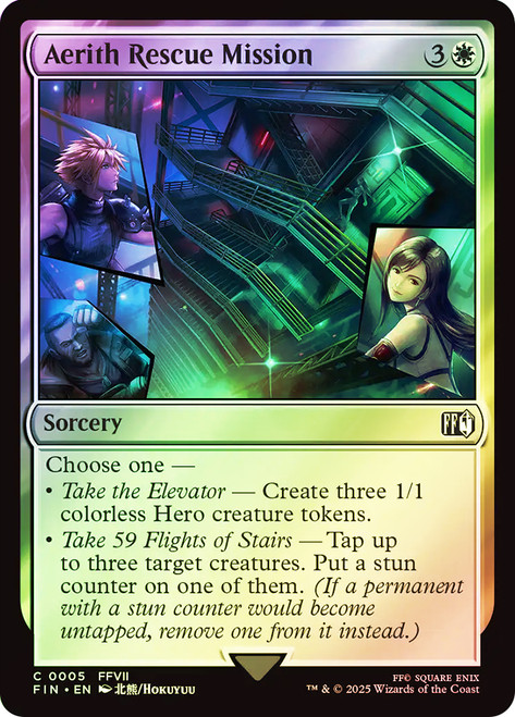 Aerith Rescue Mission\nFINAL FANTASY\nSingle\nMagic The Gathering