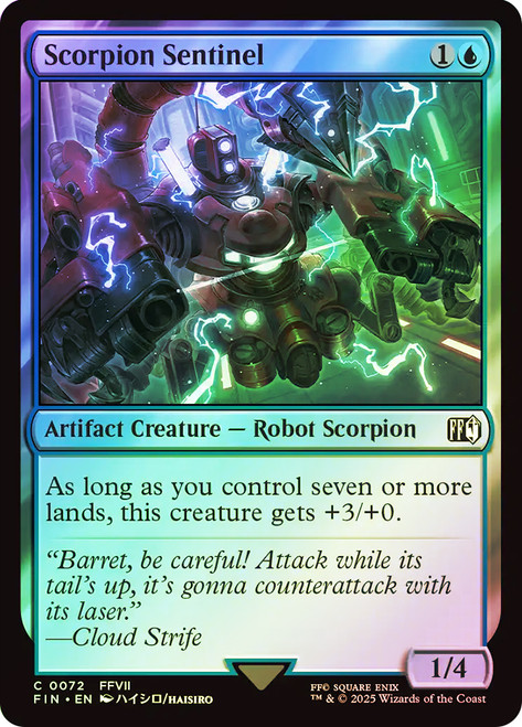 Scorpion Sentinel\nFINAL FANTASY\nSingle\nMagic The Gathering