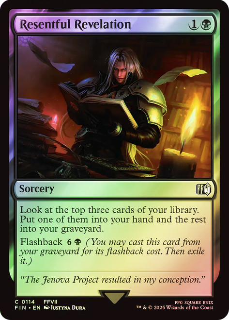 Resentful Revelation\nFINAL FANTASY\nSingle\nMagic The Gathering