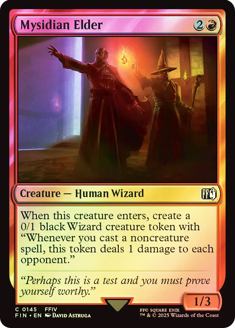 Mysidian Elder\nFINAL FANTASY\nSingle\nMagic The Gathering