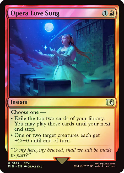 Opera Love Song\nFINAL FANTASY\nSingle\nMagic The Gathering