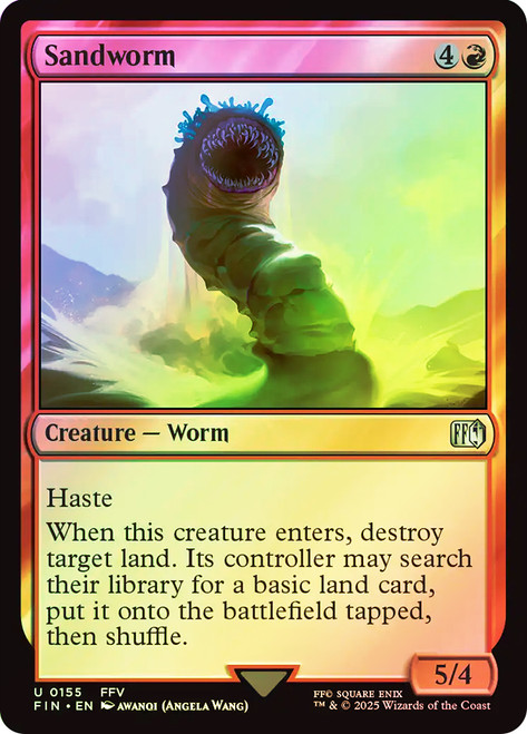 Sandworm\nFINAL FANTASY\nSingle\nMagic The Gathering