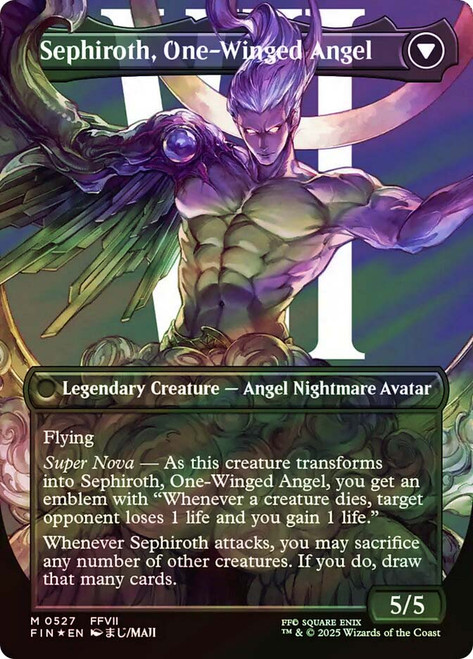 Sephiroth, Fabled SOLDIER // Sephiroth, One-Winged Angel