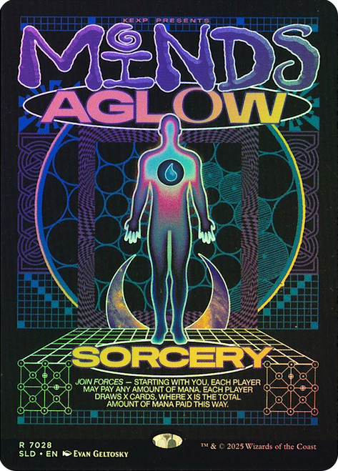 Minds Aglow (Secret Lair) (Full Art)\nPromo: General\nSingle\nMagic The Gathering