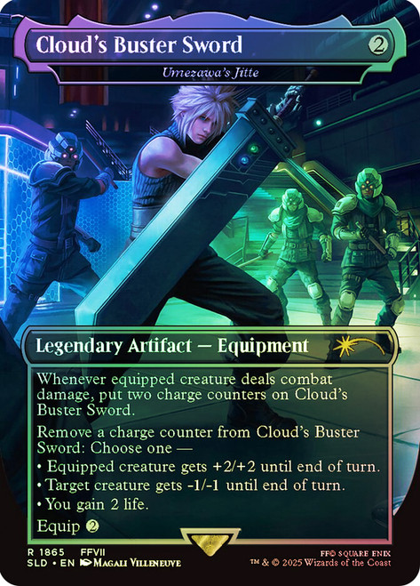 Umezawa's Jitte (Cloud's Buster Sword) (FINAL FANTASY) (#1865