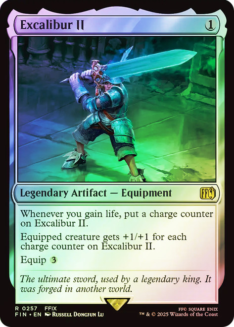 Excalibur II\nFINAL FANTASY\nSingle\nMagic The Gathering